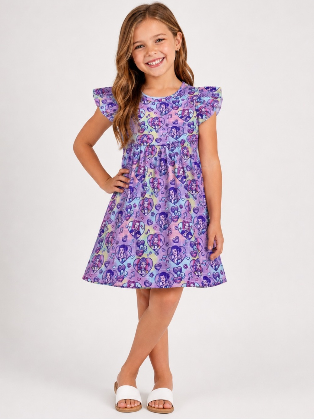 LAST ONE! Boutique K-Pop Demon Hunters Huntrix Twirl Dress Rumi Mira Zoey